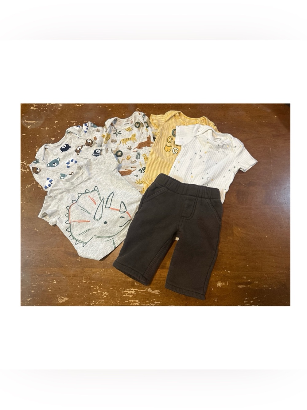 6-Piece Baby Boy Bundle-Size 3 Months